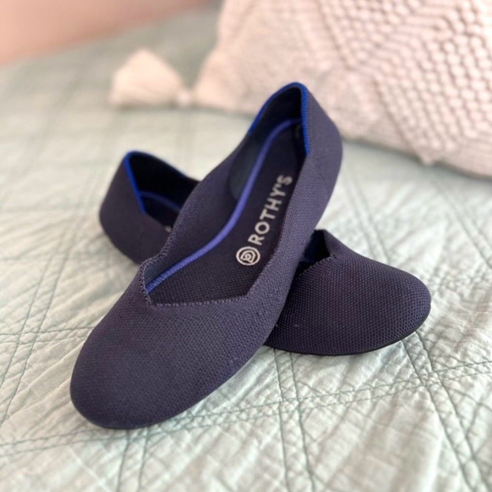 Rothy's Navy Blue Women's Casual Flats
